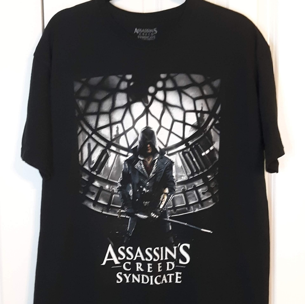 Assassins Creed Syndicate Jacob Clock T-Shirt Sz L